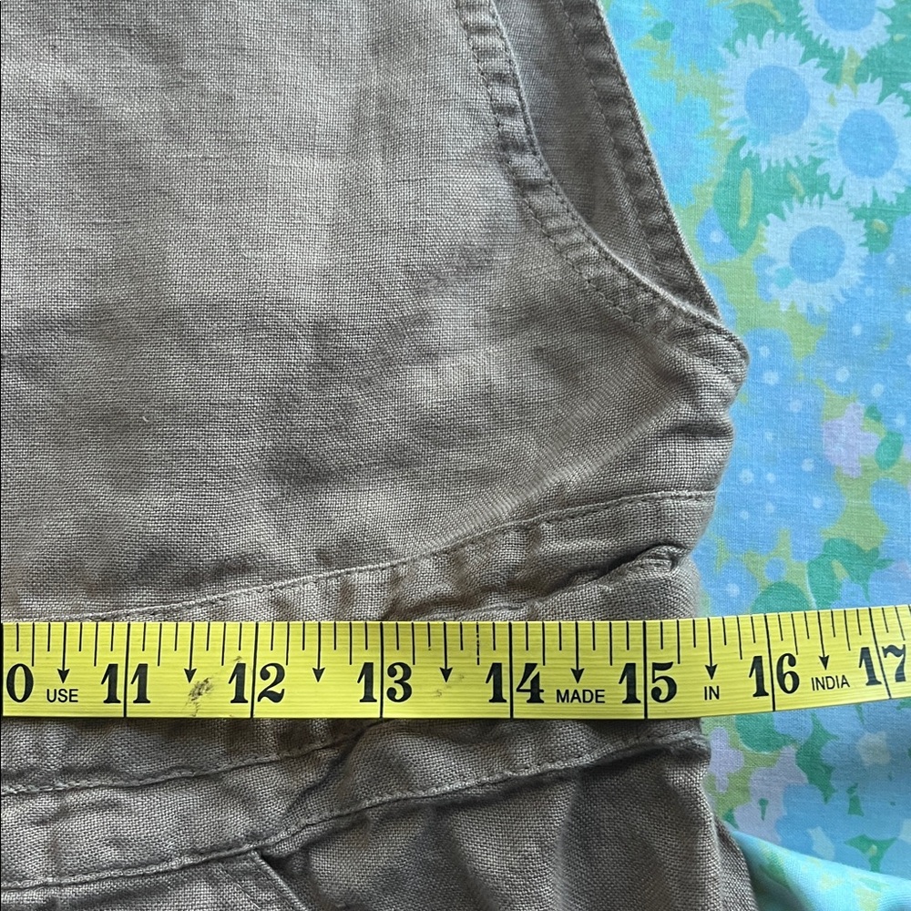 Notperfectlinen | Loose Overalls Dusty Pink Xs 100% Linen Quiet Luxury — image 8 of 8